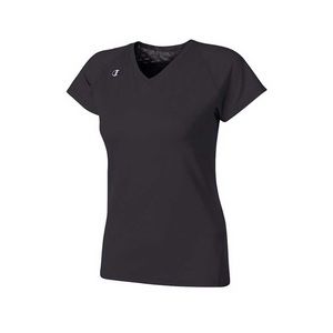 Champion double dry v neck tee jersey top workout